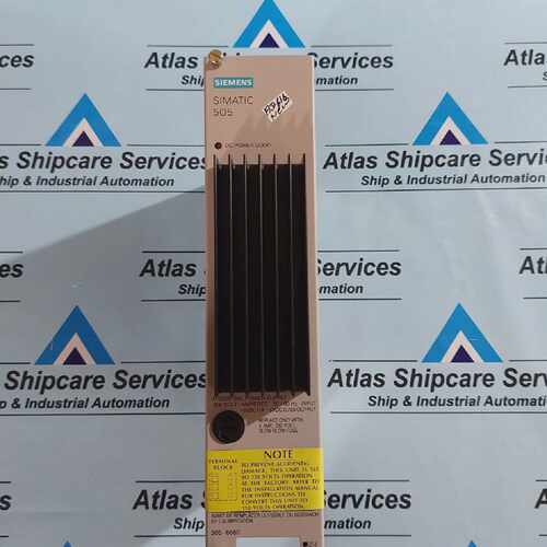SIEMENS SIMATIC 505-6660 110/220 VAC POWER SUPPLY