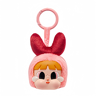 POPMART泡泡玛特哭娃CRYBABY飞天小女警系列搪胶脸毛绒盲盒挂件