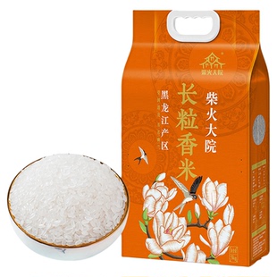 柴火大院长粒香米5kg/2.5kg（2024年新米 东北黑龙江大米 粳米）