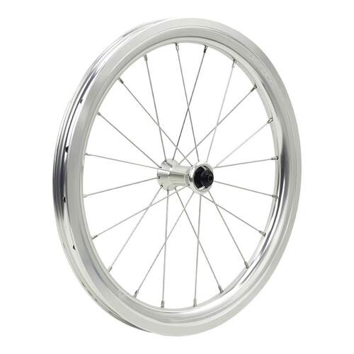 SILVEROCK SR30A铝合金V刹轮组16寸349大风行 小轮折叠车专用