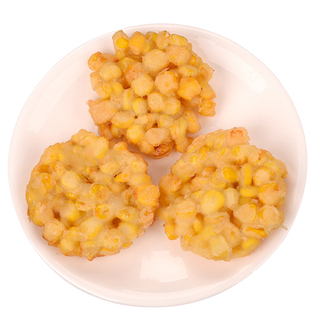 【30个】二分钱黄金玉米烙 速冻油炸点心小吃早餐酒店食材半成品