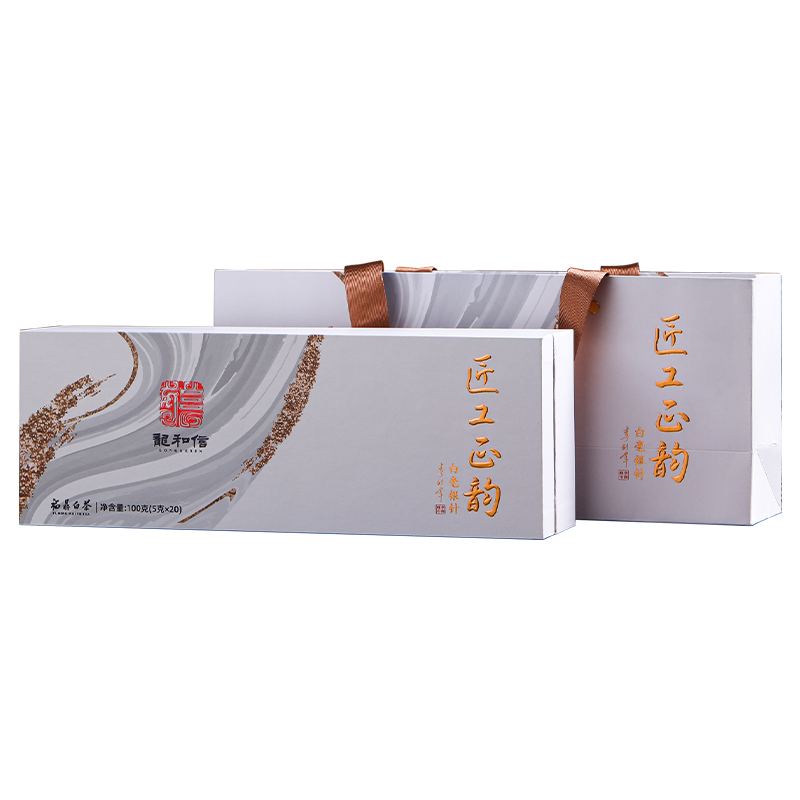 李剑峰亲制龙和信 2021年特级白毫银针匠工正韵Y22T福鼎白茶花香
