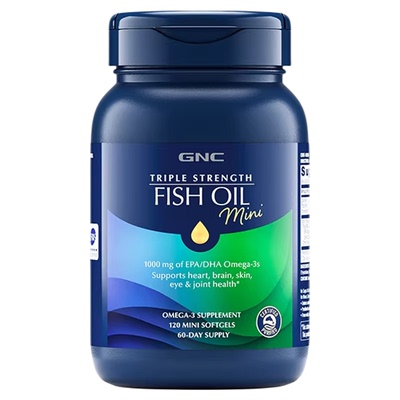 GNC健安喜进口三倍鱼油