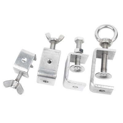 【新品特惠】不锈钢开口方型夹管