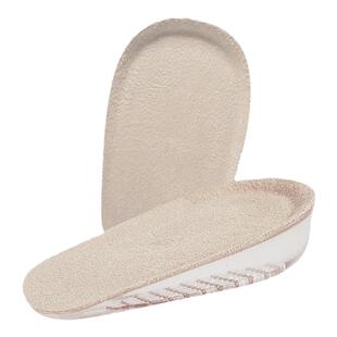 日本内增高鞋垫女不累脚隐形硅胶半垫马丁靴男足跟垫舒适增高垫