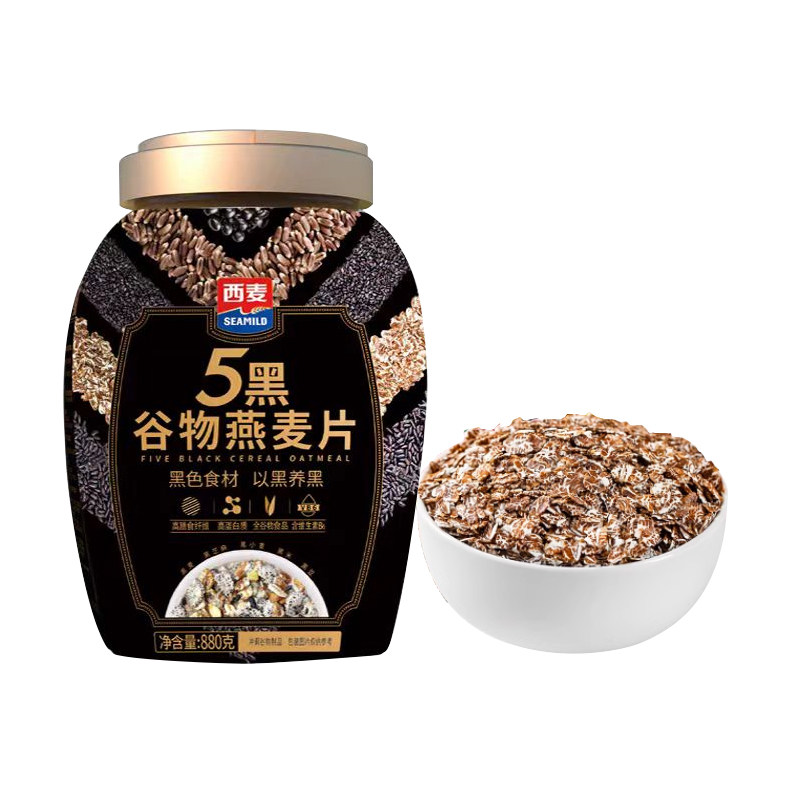 西麦五黑混合谷物燕麦片