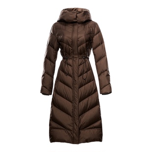 【鹅绒】Koradior珂莱蒂尔商场同款2025冬季气质保暖长款羽绒服