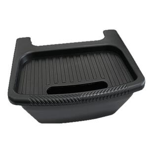 适用于新款特斯拉modely车载垃圾桶焕新Y后排储物盒配件内饰改装