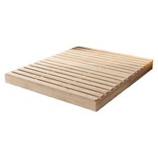 矮床日式榻榻米床 简约现代1.5米实木床双人无床头架子无靠背地台