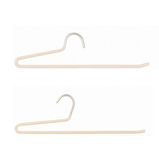 太空铝短颈鹅型裤架家用防滑无痕多功能裤子收纳神器铝合金超轻