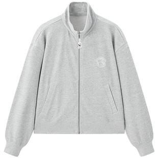 【tombonia联名】乐町商场同款绣花立领外套肌理感外套C2BBF3324