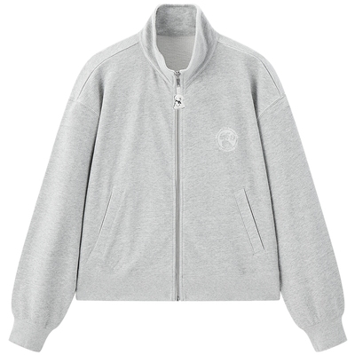 【tombonia联名】乐町商场同款绣花立领外套肌理感外套C2BBF3324