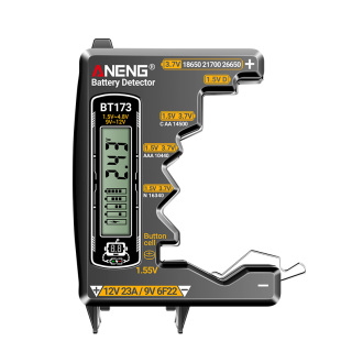 电池电量检测器数显电池电量显示器测剩余电量充电电压容量数显仪