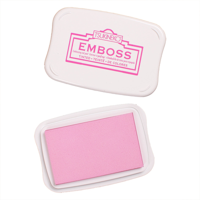 月猫透明浮雕凸粉专用粘性笔印台