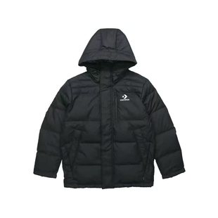 匡威CONVERSE 冬季新款男子连帽保暖休闲羽绒服外套 10019321-A02