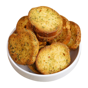 早餐代餐零食 芝士法棍切片烤面包片酥性面包干 烤馍片食品非膨化