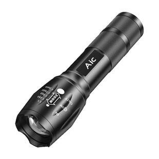 自行车夜骑前灯可充电防水强光手电筒聚焦远射山地车散光灯骑行装