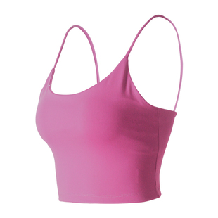 运动内衣吊带背心女速干减震无钢圈跑步训练健身上衣瑜伽文胸bra