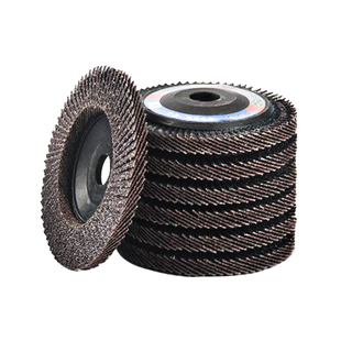 百叶片打磨片125百叶轮150角磨机不锈钢抛光片平面砂布轮千叶片22