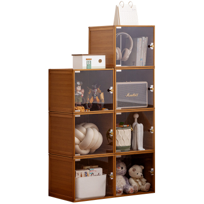 收纳柜子置物家用零食客厅多层