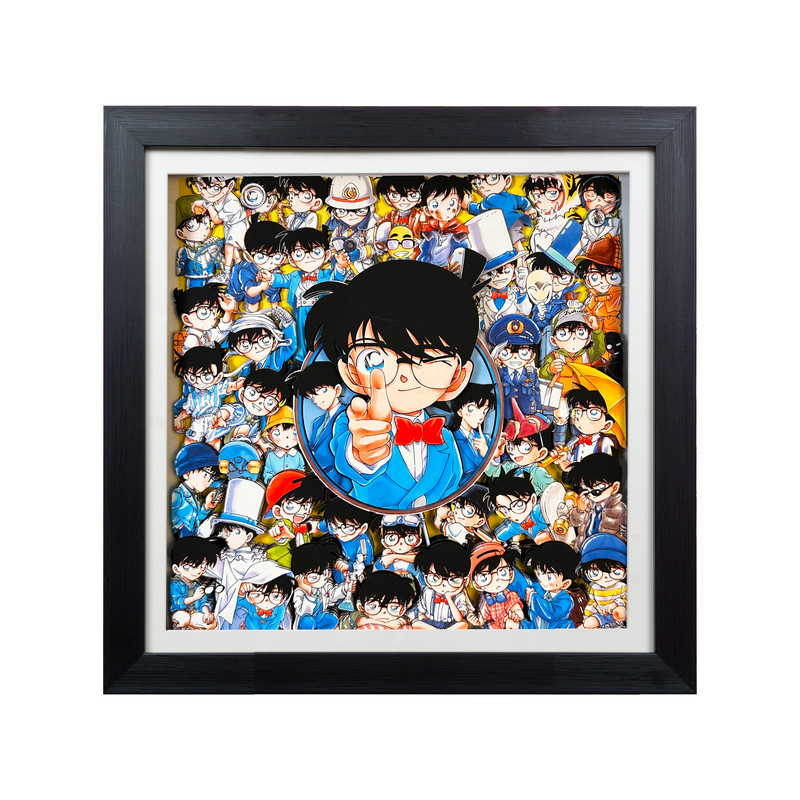 柯南服装合集手工立体装饰画周边