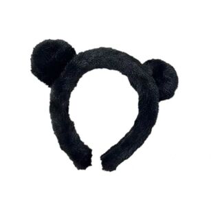 卡通可爱少女粉毛绒发箍猫耳朵洗脸发箍女甜美外出压发箍发夹发卡