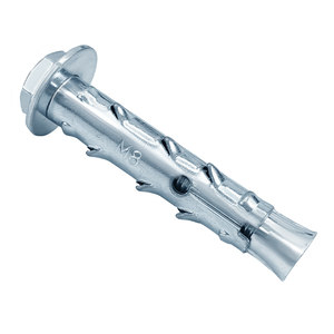 兔宝宝钉子胶水兔宝宝穿山刺膨胀螺丝国标泡沫砖空心砖轻质砖专用拉爆带刺螺栓