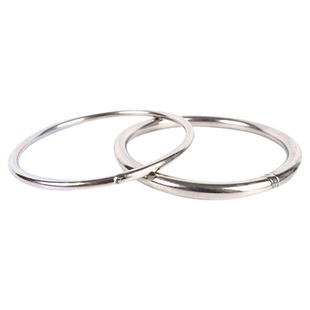 304不锈钢实心圆环O型环圆圈钢圈焊接铁环钢环渔网环手拉环定制