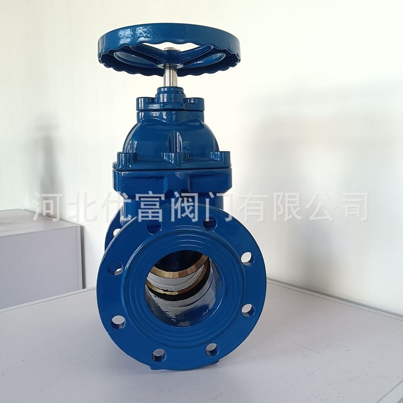 德标硬密封闸阀 Z45T-16Q 球墨铸铁 暗杆明杆铜芯法兰闸阀