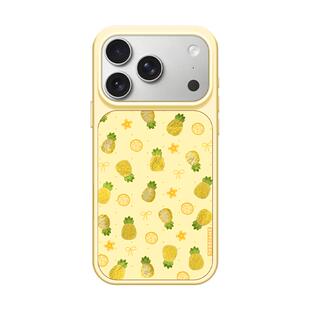 黄色菠萝适用苹果17手机壳iphone17promax新款13磁吸16promax创意ins风个性17pro简约16pro高级15女14外壳12