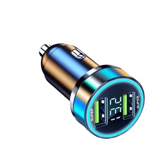 车载充电器超级快充头适用华为手机点烟器转换插头车充汽车用usb