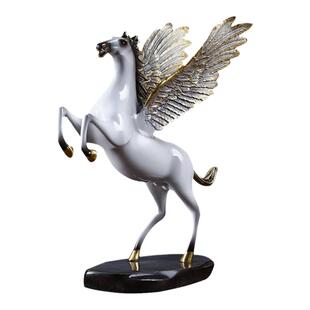 策马奔腾高档全铜骏马摆件装饰办公室桌面客厅玄关电视柜乔迁酒柜