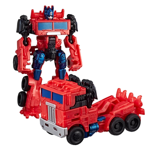 孩之宝正版变形金刚小比例迷你擎天柱大黄蜂飞过山热破士兵传奇级