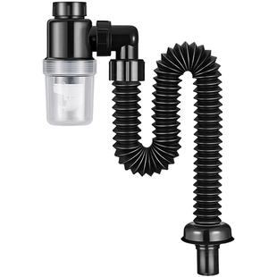 洗脸盆防反味下水管排水管洗手池面盆台盆下水道防臭下水神器配件