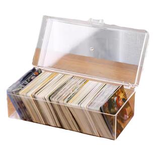 追星小卡收纳盒专辑儿童自印卡套奥特曼分格游戏王卡片卡盒翻盖