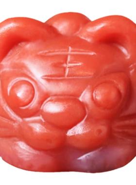 手工雕刻生肖手链吊坠南红国潮女