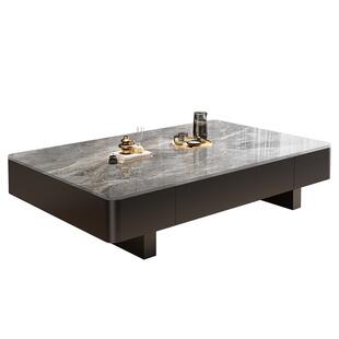 茶几实木客厅家用户型2025新款高端长方形高级感电视柜组合免安装