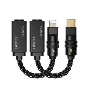 畅圣小尾巴解码耳放便携发烧级音频神器TypeC转3.5mm耳机转接头CX31993+SGM8262双芯适用华为小米苹果手机