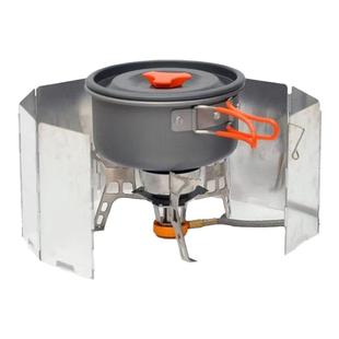 挡风板户外卡式炉露营炉具防风板卡斯防风圈卡磁煤气灶防风罩围挡