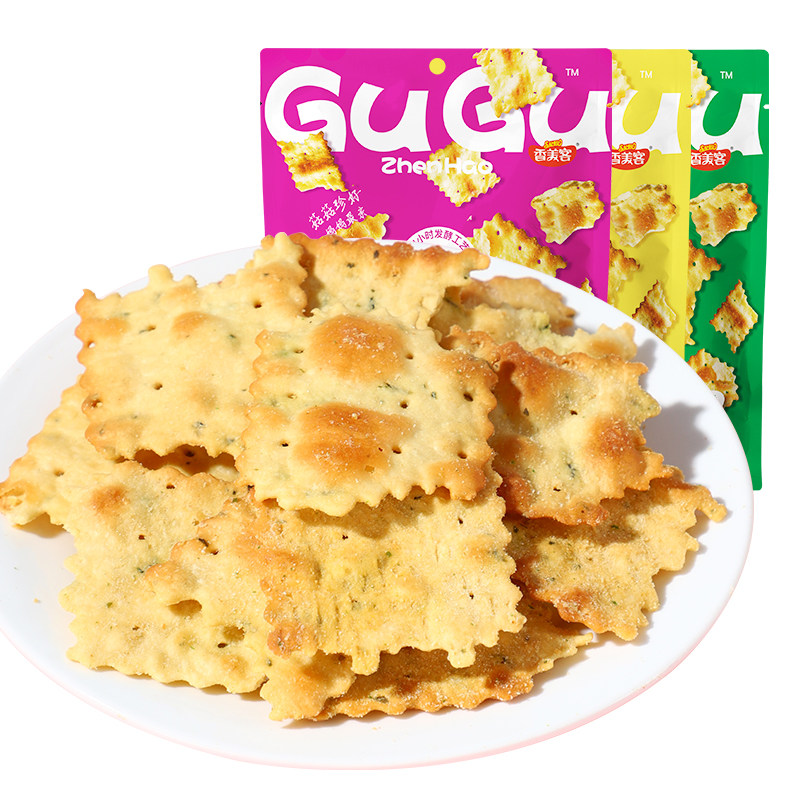 香美客苏打饼干火爆鱿鱼80g