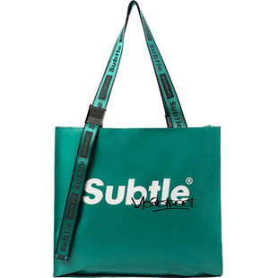 SUBTLEFEVER托特包单肩大包单肩女包手提上班通勤包男大容量斜挎