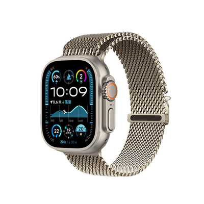 匠戴适用iWatch伞式卡扣米兰表带