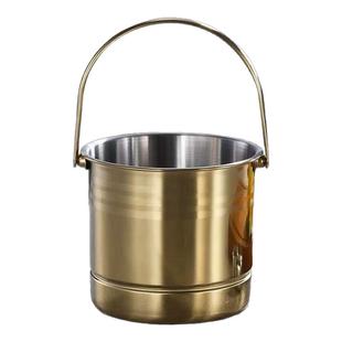 不锈钢加厚冰桶KTV酒吧用品商用创意香槟啤酒桶冰粒桶 炸鸡小吃桶