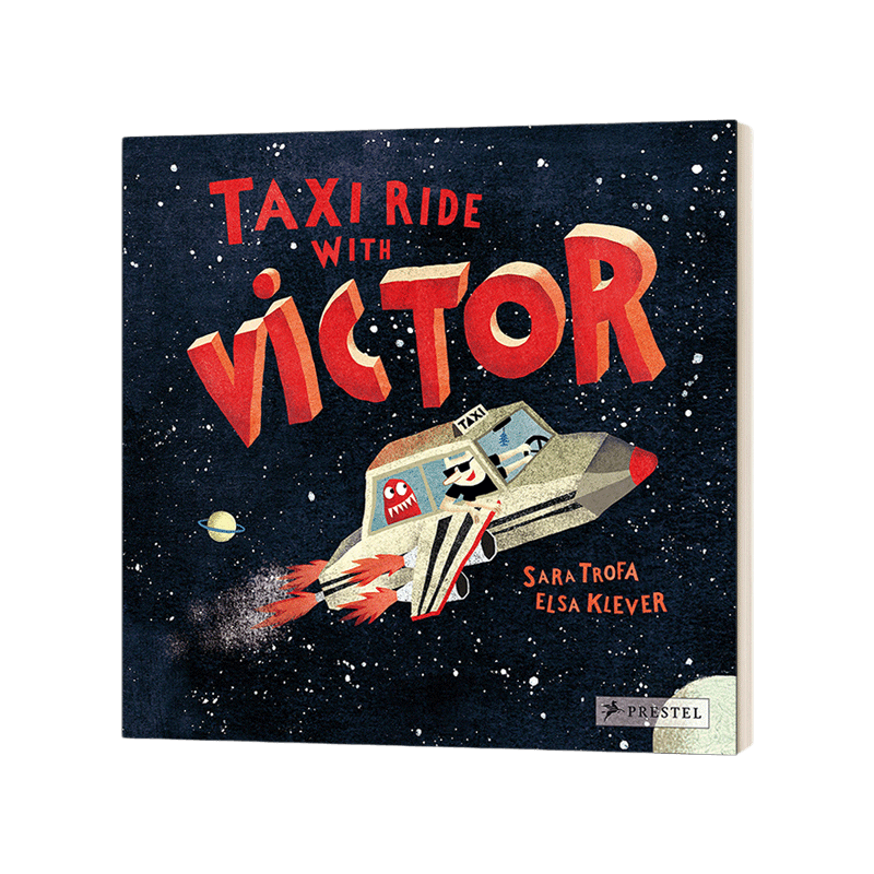 英文原版绘本 Taxi Ride with Victor 与维克多共乘出租车 精装 英文版 进口英语原版书籍