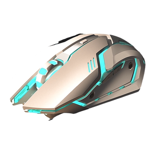 前行者电竞游戏鼠标有线机械静音笔记本电脑宏无声电脑台式笔记本