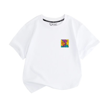 联名凯斯哈林波普艺术短袖t恤衫