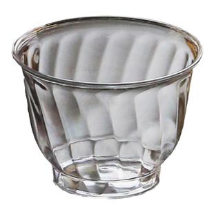 一次性功夫小茶杯高档航空硬塑料品茗杯耐高温喝茶杯子带收纳杯架