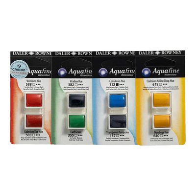 英国DALERROWNEY固体水彩颜料