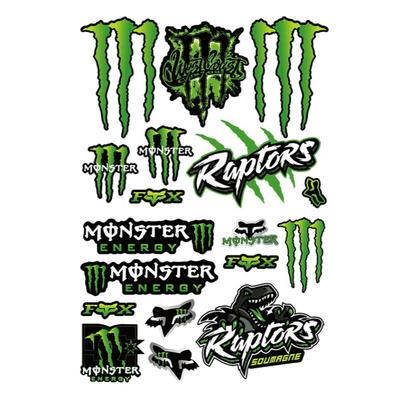 【网红同款】鬼爪装饰头盔汽摩贴