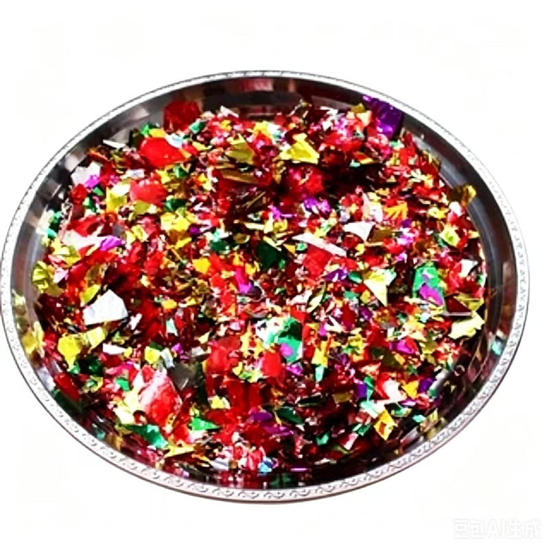 茗炭 手撒碎彩纸 婚庆撒花 手拋彩纸 派对纸屑  砸金蛋彩色亮片